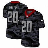 Nike Detroit Lions 20 Sanders 2020 2ND Camo Salute to Service Limited Jersey zhua,baseball caps,new era cap wholesale,wholesale hats